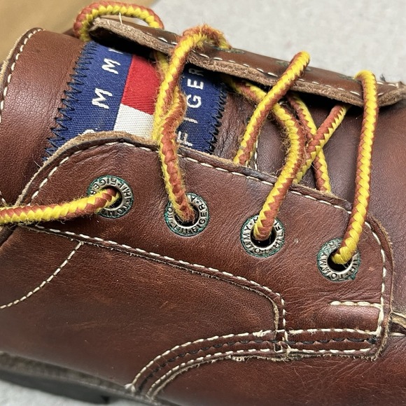 Tommy Hilfiger Lug Sole Moc Toe Leather Oxfords 90s Y2K Chunky Shoes Men\'s 10M main image 10